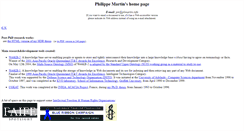 Desktop Screenshot of phmartin.info